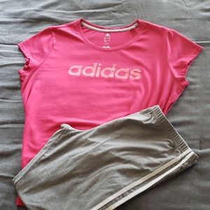 💟Adidas Climate Cotton Top💟